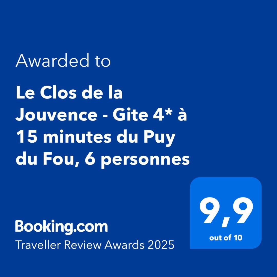 Le Clos De La Jouvence - Gite 4* A 15 Minutes Du Puy Du Fou, 6 Personnes Saint-Laurent-sur-Sèvre Zewnętrze zdjęcie